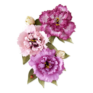 Lisianthus Etched Dies by Susan Tierney-Cockburn