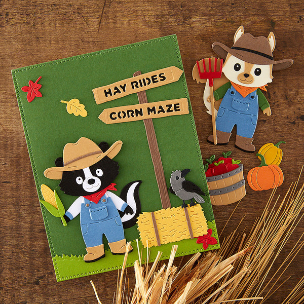 Harvest Style Etched Dies by Allison Frazier