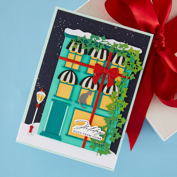 Wrapped Up City Holiday Etched Dies by Yana Smakula