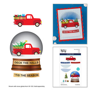 Holiday Truck Scene Etched Dies by Simon Hurley - Consumer Launch 10/9