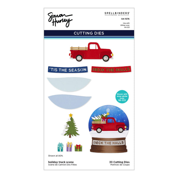 Snow Globe Scenes Die Bundle by Simon Hurley - Consumer Launch 10/9