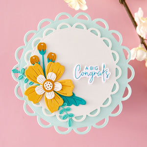 Lacy Circles Etched Dies