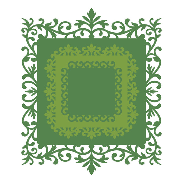 Floral Assortment Etched Dies