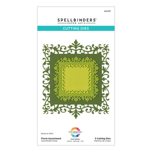 Floral Assortment Etched Dies
