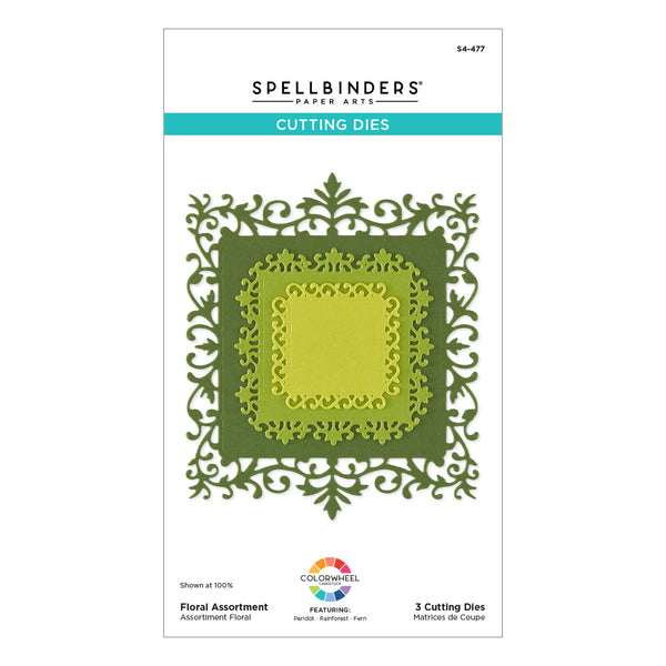 Floral Assortment Etched Dies