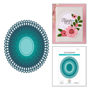 Oval Bliss Etched Dies