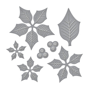 Shapeabilities Layered Poinsettia Etched Dies