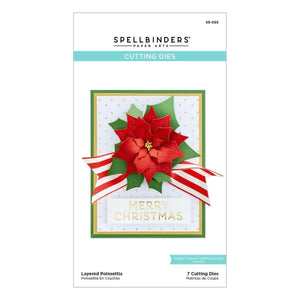 Shapeabilities Layered Poinsettia Etched Dies