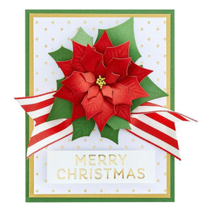 Shapeabilities Layered Poinsettia Etched Dies