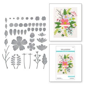 Be Bold Blooms Etched Dies from the Be Bold Collection