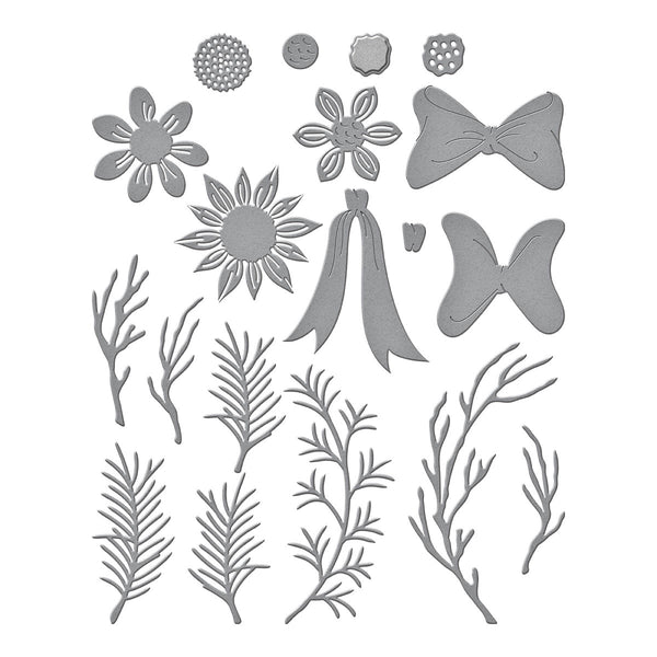 Build-A-Wreath Etched Dies from the  Beautiful Wreaths Collection by Suzanne Hue