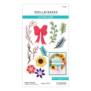 Build-A-Wreath Etched Dies from the  Beautiful Wreaths Collection by Suzanne Hue