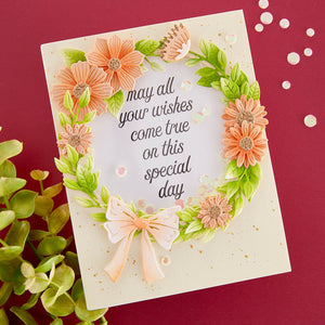 Garden Wreath Add-Ons Etched Dies from the Beautiful Wreaths Collection by Suzanne Hue