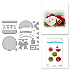 Festive Ornaments Etched Dies by Nichol Spohr