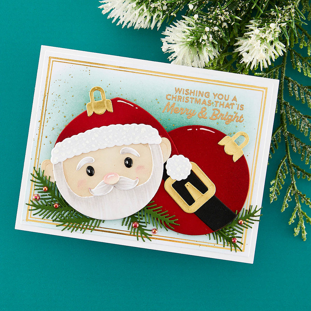 Festive Ornaments Etched Dies from the Merry Mug & Circle Delights Collection by Nichol Spohr