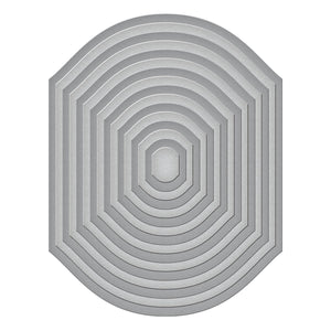 Mirrored Arch Labels Etched Dies from the Mirrored Arch Collection