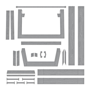 Propagation Garden Frames Etched Dies from the Propagation Garden Collection by Annie Williams