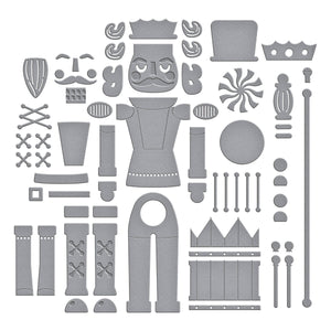 Dancin' Nutcracker Fritz Etched Dies from the Dancin' Christmas Friends Collection