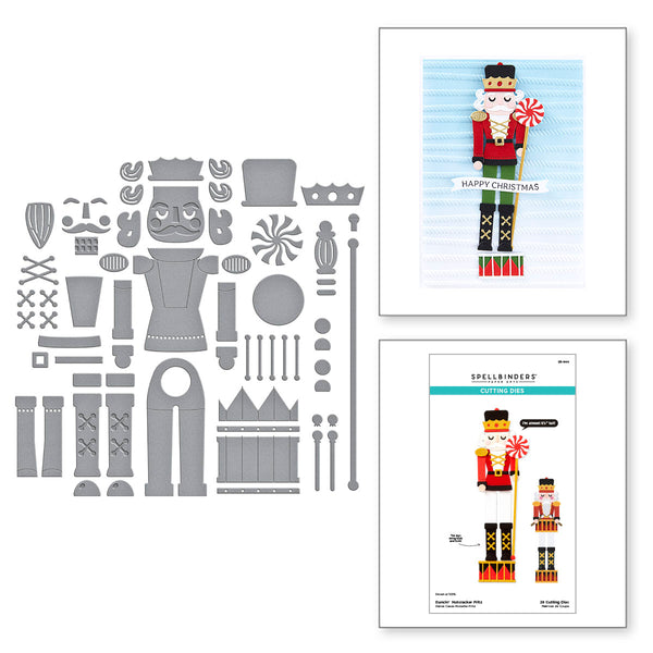 Dancin' Nutcracker Fritz Etched Dies from the Dancin' Christmas Friends Collection