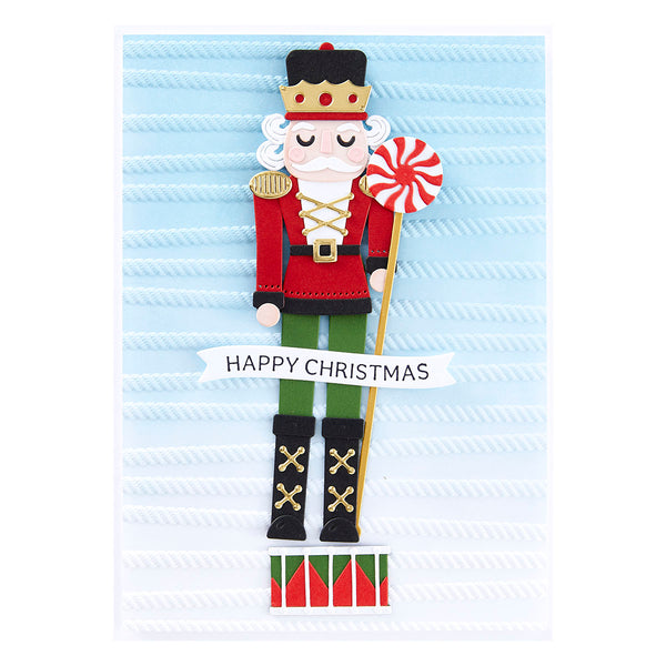Dancin' Nutcracker Fritz Etched Dies from the Dancin' Christmas Friends Collection
