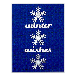Starshine Background Etched Dies from the Home for the Holidays Collection