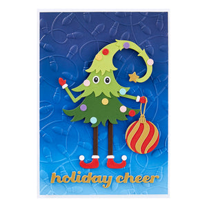 Dancin Douglas Etched Dies from the Dancin Christmas Friends Collection