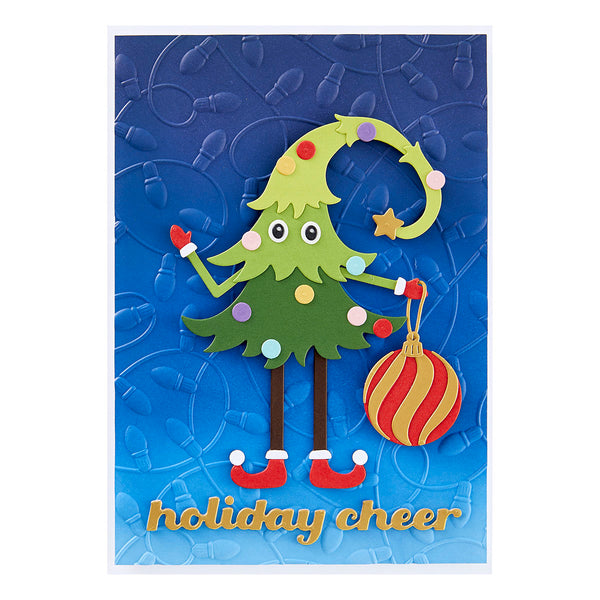 Dancin Douglas Etched Dies from the Dancin Christmas Friends Collection
