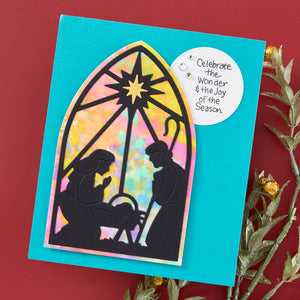 Christmas Morn Nativity Etched Dies from the Season of Wonder Collection by Stampendous