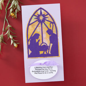 Christmas Morn Nativity Etched Dies from the Season of Wonder Collection by Stampendous