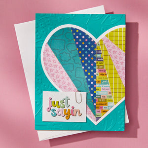 Just Sayin' 6" x 6" Printed Paper Pack by Kelly Bangs