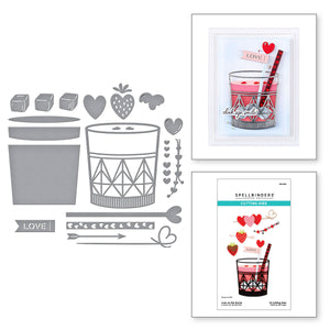 Love on the Rocks Etched Dies from the Love on the Rocks Collection