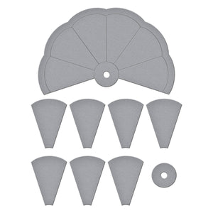 Color Swatch Wheel Etched Dies