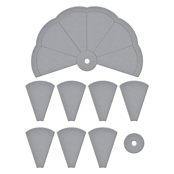 Color Swatch Wheel Etched Dies