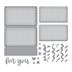 Treat Yourself Gift Card Holder Etched Dies by Nina Boettcher