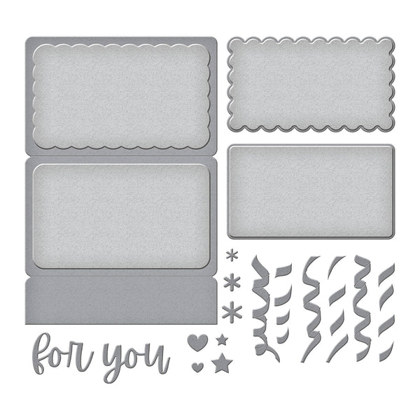 Treat Yourself Gift Card Holder Etched Dies by Nina Boettcher