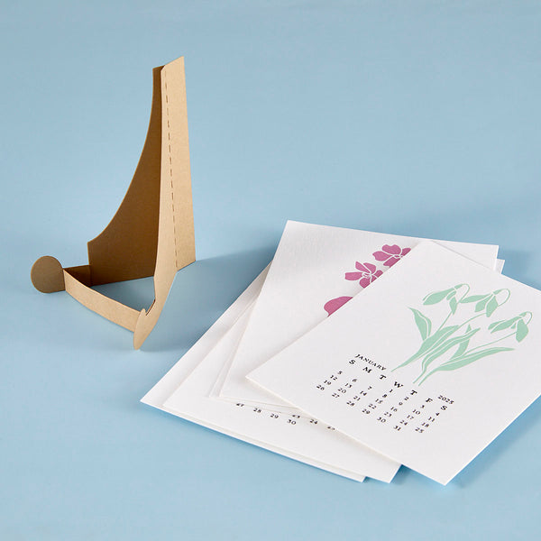 2025 DIY Calendar Press + Foil Plates and DIY Easel Dies Bundle