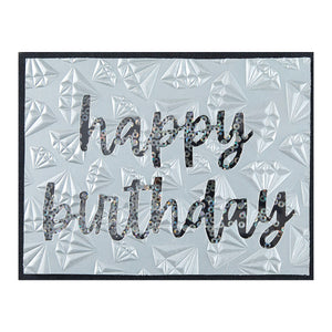 Birthday Cheers Etched Dies by Nina Boettcher