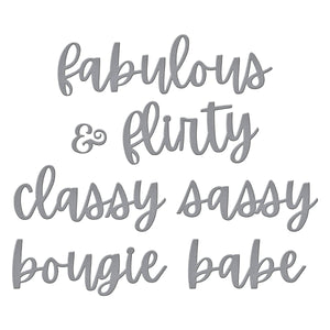 Fabulous Birthday Etched Dies by Nina Boettcher