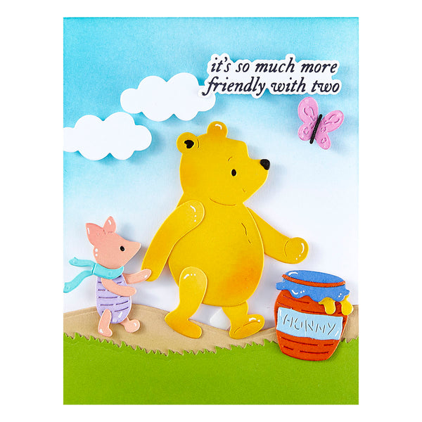 Pooh & Piglet Etched Dies with Simple Stories