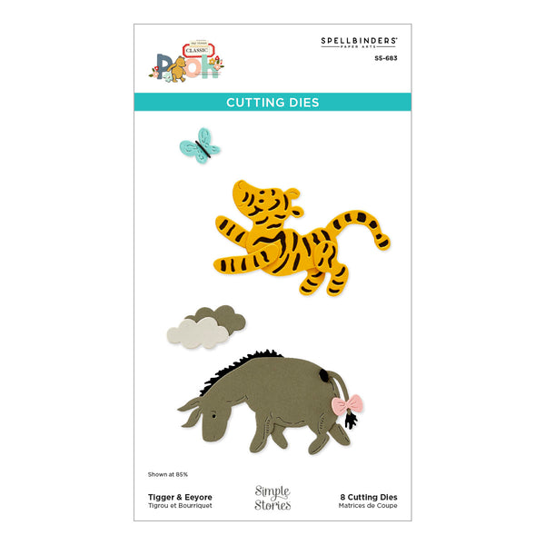 Tigger & Eeyore Etched Dies with Simple Stories