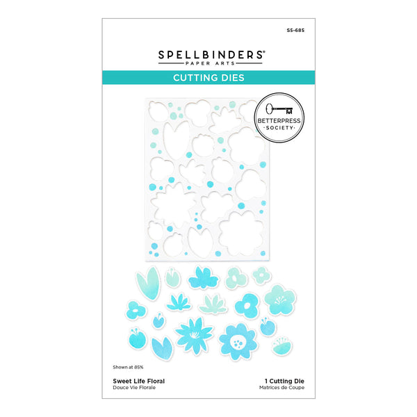 Sweet Life Floral Die - BetterPress Society March 2025 Add-On