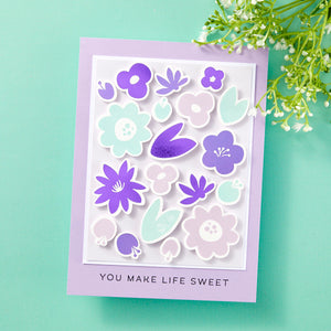 Sweet Life Floral Die - BetterPress Society March 2025 Add-On