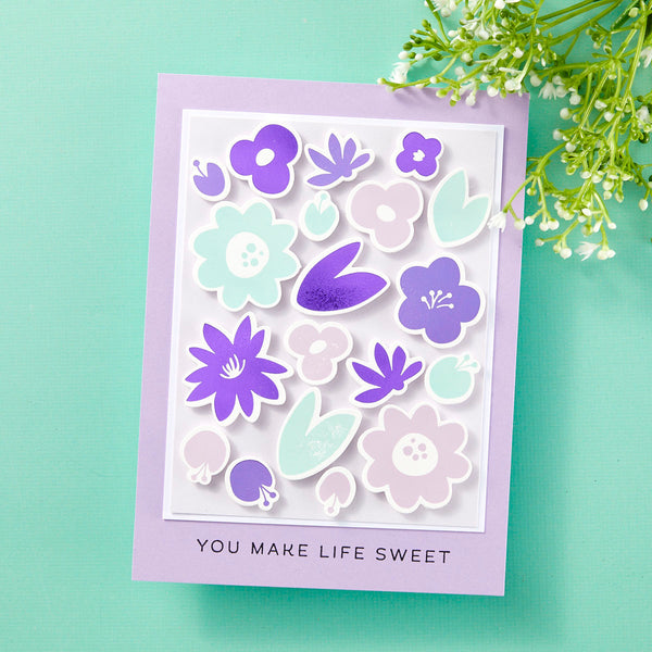 Sweet Life Floral Die - BetterPress Society March 2025 Add-On