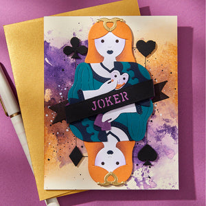Wild Joker Etched Dies by Jaycee Gaspar