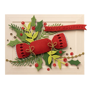 Christmas Cracker Etched Dies by Yana Smakula