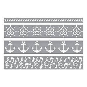 Classic Mouse Borders Etched Dies