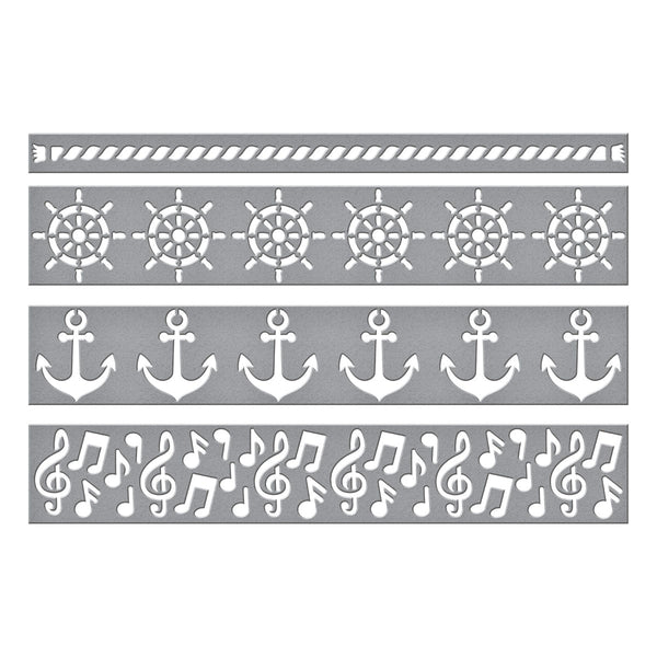 Classic Mouse Borders Etched Dies