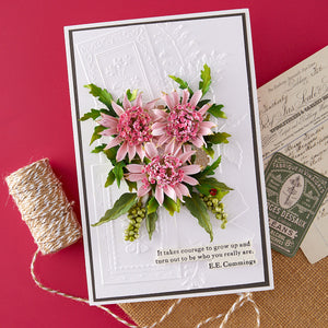 Ode to a Poet 3D Embossing Folder by Susan Tierney-Cockburn