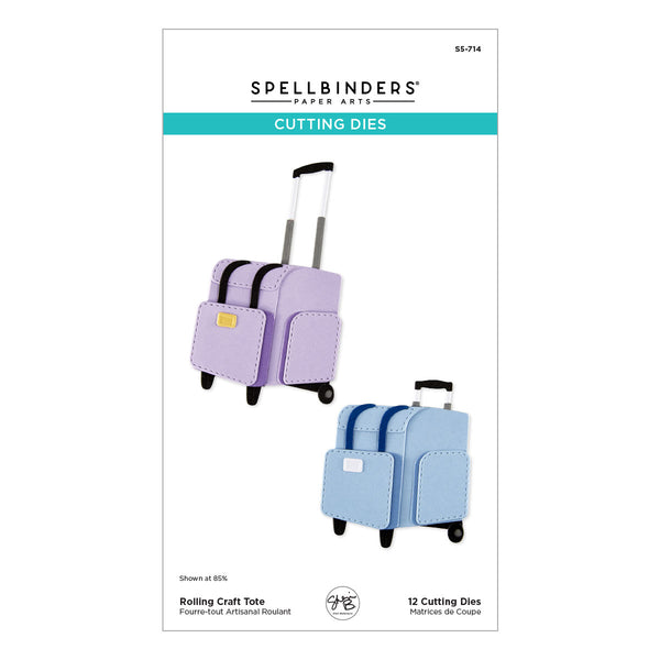 Rolling Craft Tote Etched Dies by Sheri Ballantyne