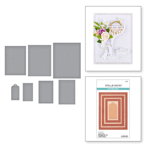 Linear Touch Rectangles and Tag Etched Dies
